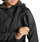 Куртка жіноча Helikon-Tex CUMULUS - Heavy Fleece, Black XS/Regular (BL-CBW-HF-01) - изображение 6