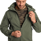Куртка Helikon-Tex TROOPER - StormStretch, Olive green XS/Regular (KU-TRP-NL-02) - изображение 7