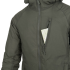 Куртка Helikon-Tex WOLFHOUND Hoodie® - Climashield® Apex 67g, Alpha green 2XL/Regular (KU-WLH-NL-36) - зображення 5