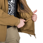 Куртка Helikon-Tex Cougar Qsa + Hid - Soft Shell Windblocker, Coyote XL/Regular (KU-CGR-SM-11) - зображення 4