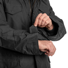 Куртка Helikon-Tex M65 - NyCo Sateen, Black L/Long (KU-M65-NY-01) - изображение 9