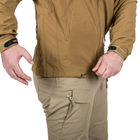 Куртка Helikon-Tex Cougar Qsa + Hid - Soft Shell Windblocker, Coyote XS/Regular (KU-CGR-SM-11) - изображение 11