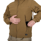 Куртка Helikon-Tex Cougar Qsa + Hid - Soft Shell Windblocker, Coyote XS/Regular (KU-CGR-SM-11) - изображение 15
