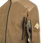 Куртка Helikon-Tex LIBERTY - Double Fleece, Coyote S/Regular (BL-LIB-HF-11) - изображение 12