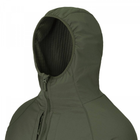 Куртка Helikon-Tex URBAN HYBRID SOFTSHELL - StormStretch, Taiga green 3XL/Regular (KU-UHS-NL-09) - зображення 5