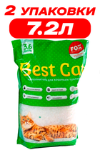 Наповнювач для котячого туалету силикагелевий Best Cat 3.6 Л Green 2 ШТ