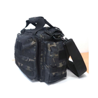 Тактическая сумка-портфель для документов OPEX BLACK CAMO, черный камуфляж - изображение 2
