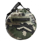 Водонепроникна міцна сумка, Commando Dry 90 літрів, камуфляж - зображення 3
