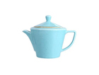 Чайник с крышкой Turquoise 500 мл фарфоровый Porland 938405/T