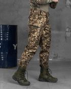 Тактические штаны софтшел пиксель draft высокая пояс XXL - изображение 6