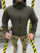 Осіння курткавітрівка military oliva ол S - зображення 2