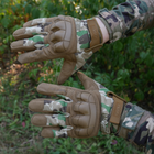 Перчатки тактические Mechanix M-Pact 3 с косточками Мультикам M - изображение 6