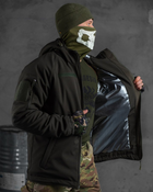 Зимняя тактическая куртка softshell omniheat олива paradigma XL - изображение 4