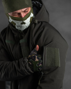 Зимняя тактическая куртка softshell omniheat олива paradigma XL - изображение 7