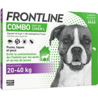 Krople na pchły i kleszcze Frontline Combo dla psów 20-40 kg 6 x 2.68 ml (7046265078500) - obraz 1