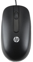 Mysz przewodowa HP Optical Scroll USB Czarna (QY777AA) - obraz 1