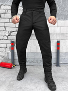 Тактичні штани софтшел combat black XXL