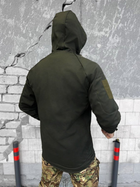 Тактична куртка softshell софтшел олива фліс XL - зображення 2