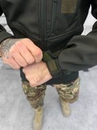 Тактическая куртка softshell софтшел олива флис XL - изображение 5
