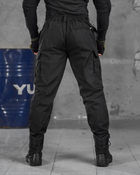 Тактичні штани ріп стоп capture black XXL - зображення 4