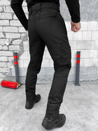 Тактичні штани софтшел combat black XL - зображення 3