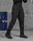 Тактичні штани ріп стоп capture black L - зображення 3