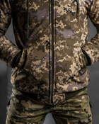 Тактическая куртка софтшел на овчине пиксель M - изображение 7
