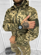 Осенняя тактическая куртка софтшел softshell squad пиксель XL - изображение 6