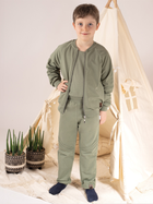 Spodnie sportowe dla dzieci Nicol 206275 110 cm Zielone (5905601019510) - obraz 2