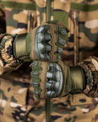 Тактичні рукавички штурмові військові повнопалі ол XL - зображення 4