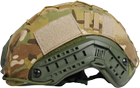 Кавер на шлем Кіборг FAST-1 Cordura Multicam (k7024) - изображение 3