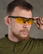 Набор очки баллистические защитные в чехле Oakley со сменными стеклами - изображение 3