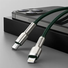 Kabel Baseus USB Type-C - Lightning 2 m Green (CATLJK-B06) - obraz 2