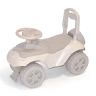 Каталка-толокар DOLONI TOYS Автошка музыкальная бежевая ECO (0142/02eco)
