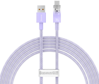 Kabel Baseus Explorer USB Type-A - USB Type-C 1 m Purple (CATS010405) - obraz 1