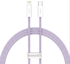 Kabel Baseus Dynamic 2 USB Type-C - Lightning 1 m Purple (CALD040205) - obraz 1