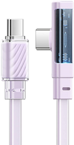 Kabel Mcdodo LED USB Type-C - USB Type-C 1.8 m Purple (CA-3454) - obraz 1