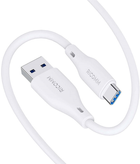 Kabel Ricomm USB Type-A - USB Type-C 1.2 m White (RLS004ACW)