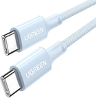 Kabel Ugreen USB Type-C - USB Type-C 1.5 m Blue (6941876212729) - obraz 1
