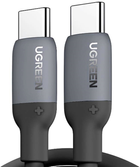 Kabel Ugreen USB Type-C - USB Type-C 2 m Black (6941876212859) - obraz 1