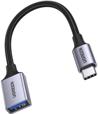 Адаптер Ugreen USB Type-C - USB Type-A Black (6941876222285) - зображення 1