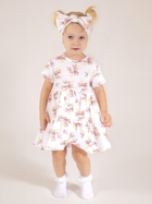Dziecięce body sukienka dla dziewczynki Nicol 203159 86 cm Wielobarwne (5905601025368) - obraz 1