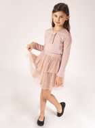 Dziecięca letnia spódnica dla dziewczynki Nicol 203174 128 cm Beżowa (5905601025931) - obraz 3