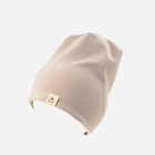 Дитяча демісезонна шапка для дівчинки Nicol 203268 116-122 см Бежева (5905601026273) - зображення 1