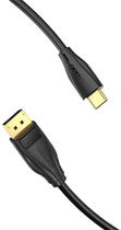 Kabel Vention USB Type-C - DisplayPort 2 m Black (6922794756045) - obraz 2
