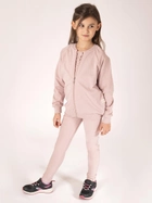 Dziecięca bluza dresowa dla dziewczynki Nicol 203275 110 cm Beżowa (5905601026723) - obraz 2