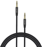 Kabel audio Vention 3.5 mm - 3.5 mm 5 m Black (6922794765948) - obraz 1