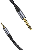 Kabel audio Vention 3.5 mm - 6.35 mm 5 m Grey (6922794756540) - obraz 1