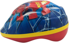 Велосипедний шолом Volare Marvel Spiderman 51-55 см Синьо-червоний (8715347009693) - зображення 3