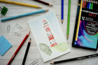 Набір акварельних олівців Stabilo Aquacolour Arty 12 шт (4006381547185) - зображення 4